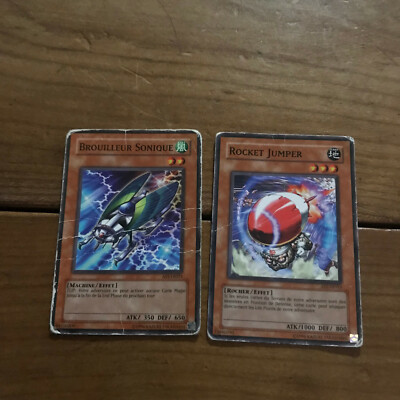 yu gi oh card N78 rocket jumper sonic jammer 