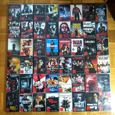 48x DVD Filme Sammlung, Paket, Konvolut FSK18 (OVP NEU) #A