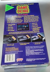 Nintendo Nes Game Genie Black +Box +Booklet