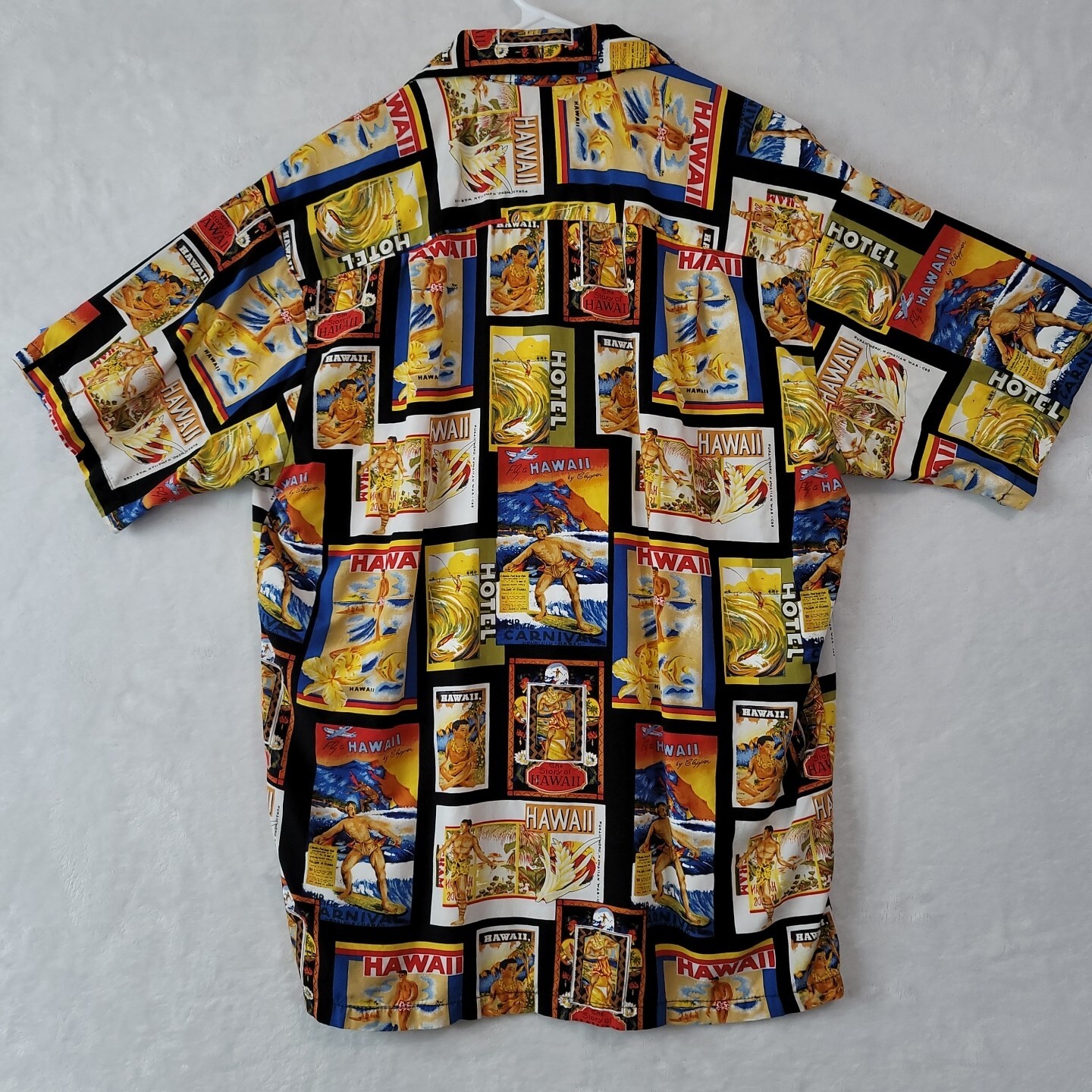Rare Pineapple Juice Men's Hawaiian Shirt Travel Surfer Poster Print Size Small image 8