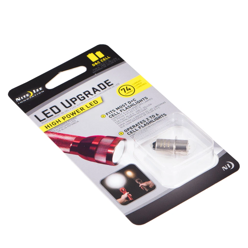 NITE IZE LED Upgrade Kit C & D für Mini Maglite Taschenlampe PR Gewinde 74 Lumen - Bild 3 von 4