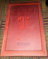 XRARE: 1915 Camera Craft antique photography magazine with full-page print