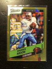 2021 Classics Legends H2 Premium Gold Timeless Tributes /99 Warren Moon PWE