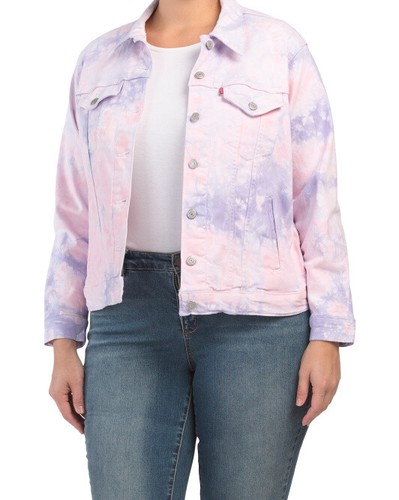 Levi's Plus Trucker Jean Jacket Ex 