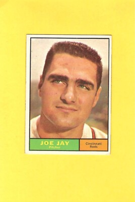 1961 Topps #233 Joe Jay Cincinnati Reds Near MINT Beauty!
