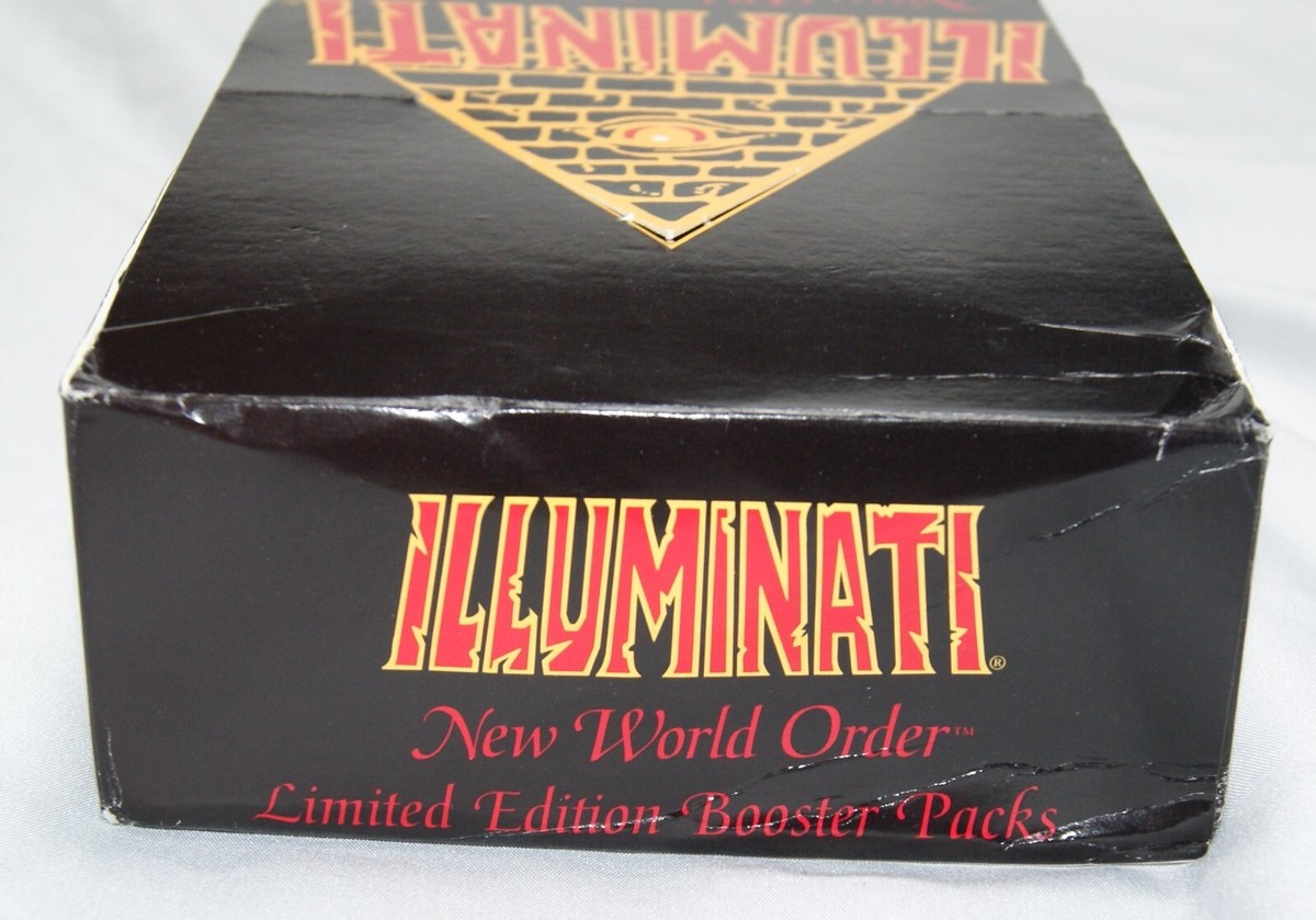 illuminati new world order 1994 limited 1st edition booster