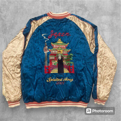 Studio Ghibli GBL Spirited Away Sukajan jacket Size L anime Studio Ghibli GBL Spirited Away Sukajan jacket Size L anime