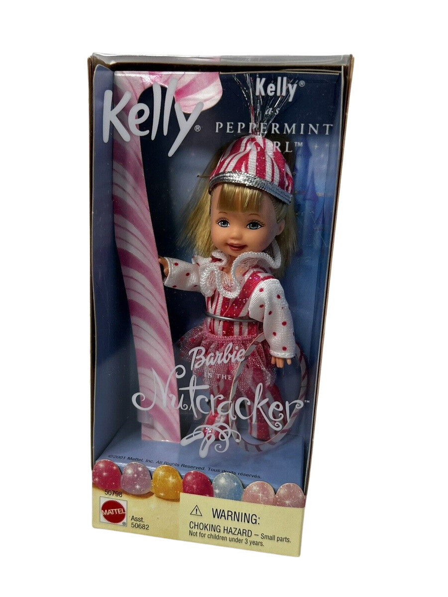 Barbie Nutcracker Kelly Tommy As Major Mint Doll (2001) : Barbie Nutcracker Kelly Tommy as Gingerbread Boy Doll