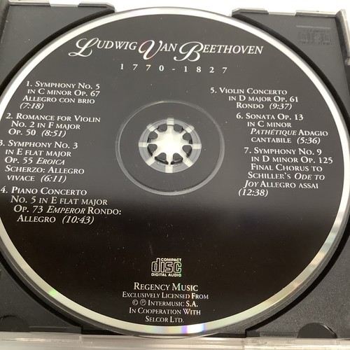 The Masterpiece Collection: Beethoven (CD, Oct-1997, Regency Music) - Picture 3 of 5