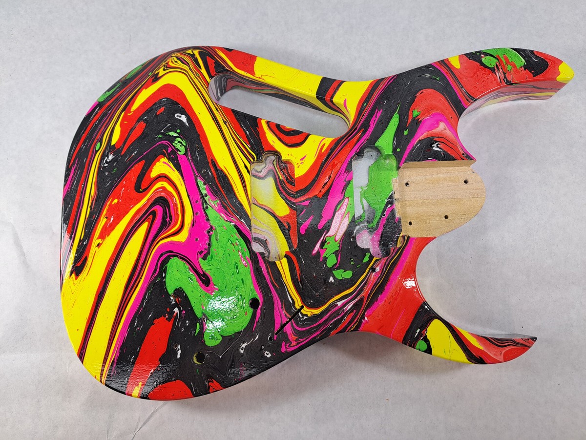 ギター Weed/Ibanez WTS9 mod #001TG Ibanez RG9PB RG Axe Design Lab 9-String Electric Guitar