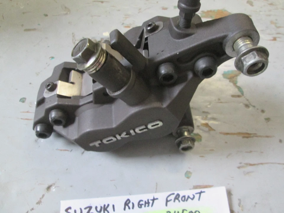 Suzuki 1997 - 2000 GSXR600 / 1997 - 2001 TL1000S right front caliper 59100-34E00 - Image 3 of 4