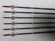 @NEW@ 6- Victory Archery VAP TKO Elite 350 Hunting Carbon Arrows Bohning Blazer