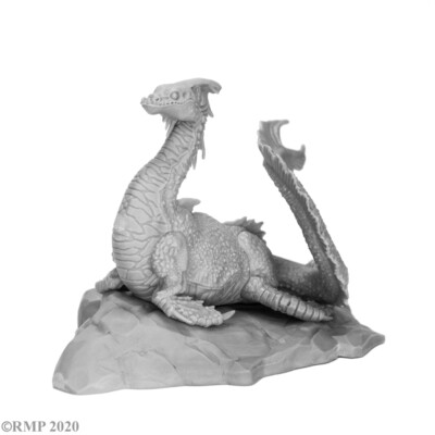 1x NESSIE - BONES REAPER Figur Miniatur RPG Loch Ness Monster Lake B5630