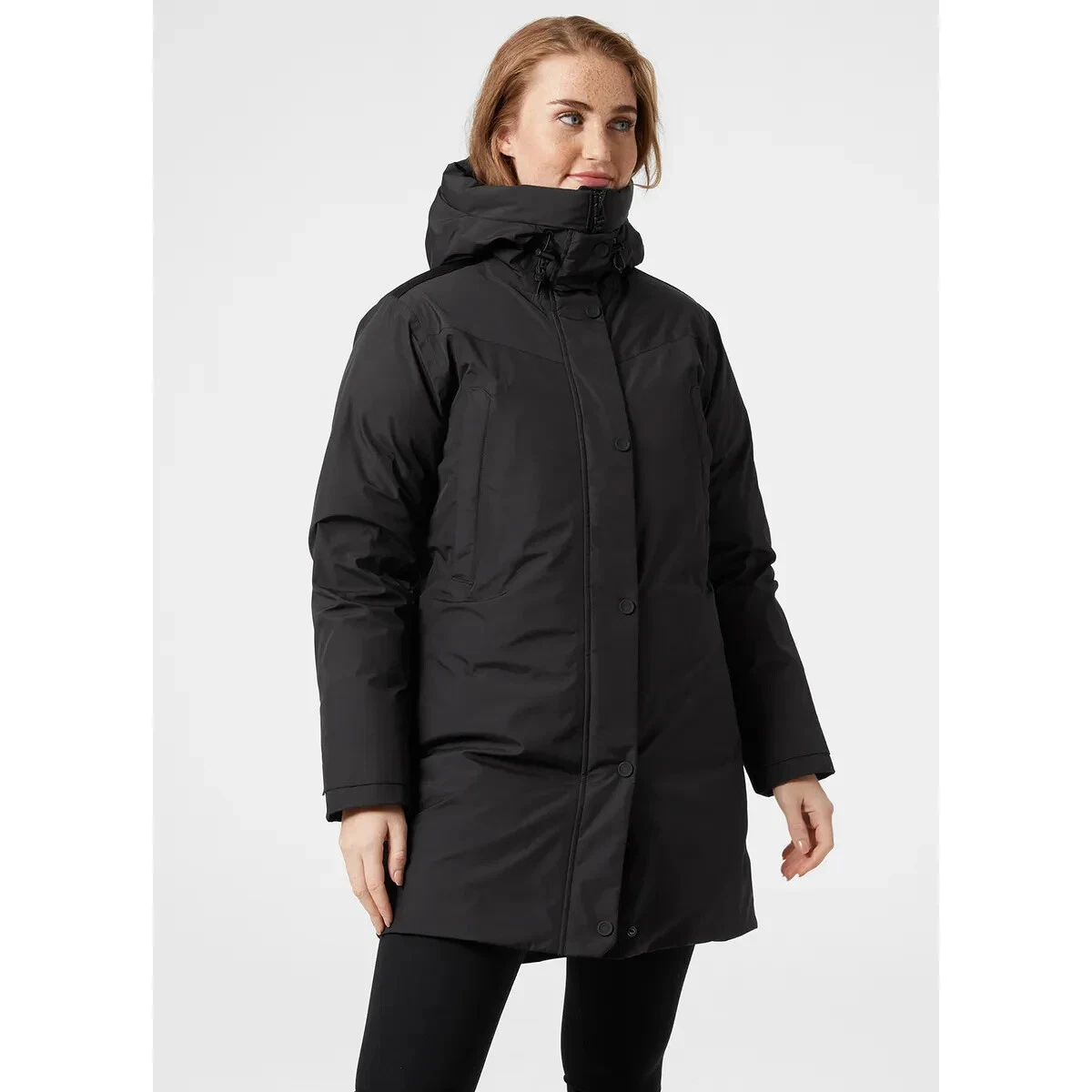 Helly Hansen B2829 Womens Black Bouvet Down Coat Size S