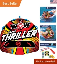 Durable 1-2 Person Thriller Tube for Safe and Exciting Water Adventures