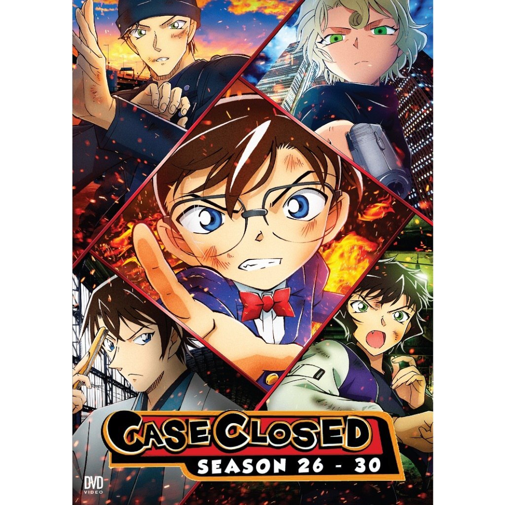 Detective Conan Case Closed Anime DVD Season 26-30 English