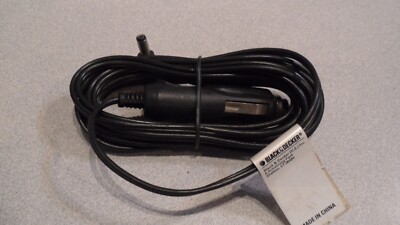 Black & Decker SLR Series Snakelight Flashlight DC Auto 12V Adapter 172675 cord
