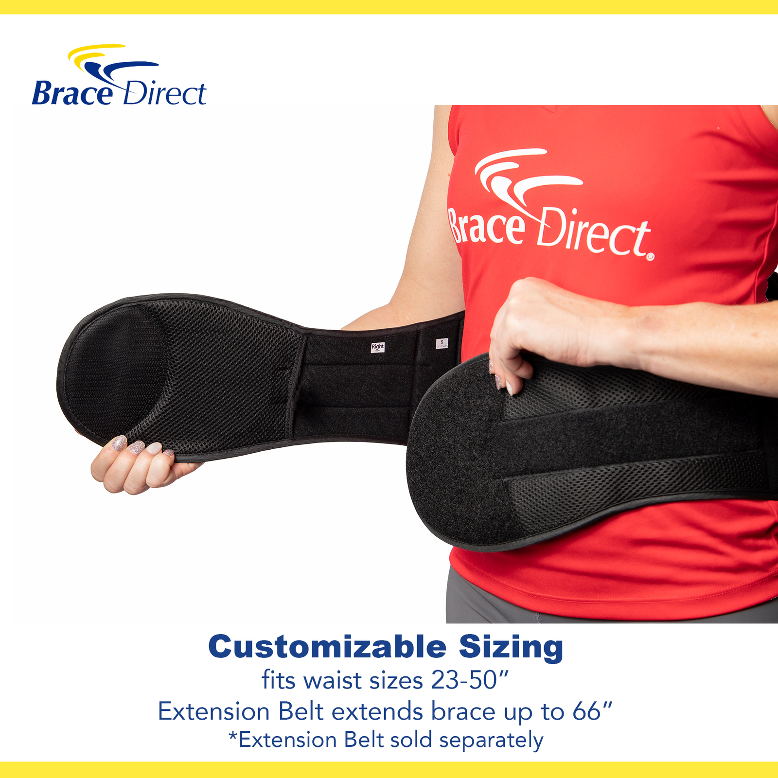 VertebrAlign LSO Lumbar Back Brace LSO0648 L0631 Pain Relief and ...