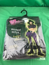 Disguise Teens 'Wicked Witch' Halloween Costume SZ 7-9