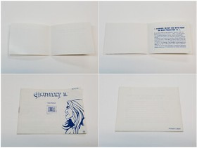 Gauntlet II Nintendo NES Box and Manual Only *