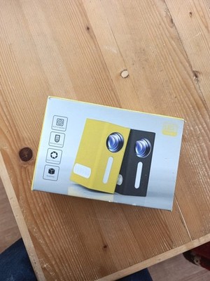 Beamer, Tragbarer Heimkino Beamer mit Full HD 1080P, Kindertheater, Reduziert 