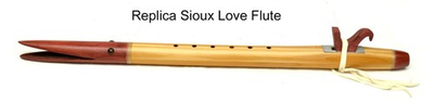 #ad #ad Native American Style Flute Sioux Love Flute Replica Key of E4 $139.00