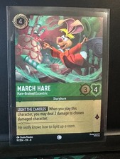 Disney Lorcana: Reign of Jafar - COLD FOIL March Hare, Hare-Brained - 91/204