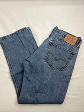 Levi's Men's 505 34x30 Original Straight Fit Jeans - Medium Wash