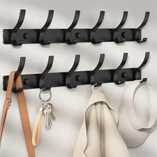 Coat Rack Wall Mount, Wall Hooks for Hanging, Entry Coat Hooks Coat Hanger, Hat