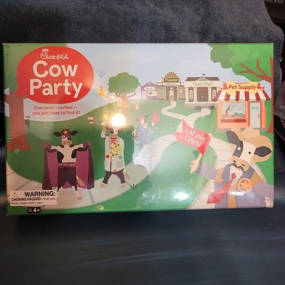 Chick-fil-A Cow Party Family Game Night Board Game NEW Sealed 2023 Exclusive