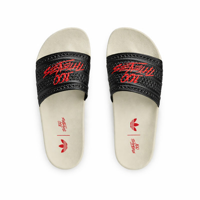 Adidas 100 Thieves  Adilette Bade-Flip-Flops für den Strand JR9152