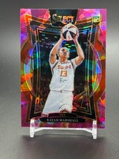 2025 Panini Select Pink Ice Prizm #26 RAYAH MARSHALL Conneticuit Sun RC
