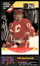 Jiri Hrdina 1990-91 Pro Set #421 Pittsburgh Penguins Rookie