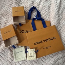 Authentic Louis Vuitton Gift Bag, Dust Bags, Jewelry Box