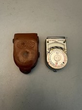 Hanimex Sekonic Universal Exposure Meter, Light Meter w/ Leather Case