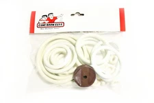 Gottlieb Dancing Lady Pinball Machine Replacement Repair Rubber Ring Kit White