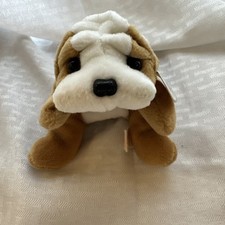 Ty Beanie Babies Wrinkles the Bulldog Plush 1996