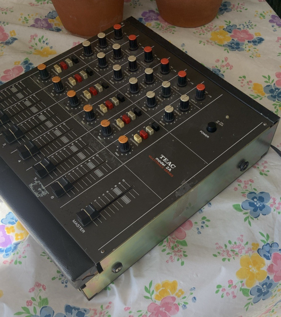 TEAC MODEL-2A MIXER Sounds Fantastic | eBay