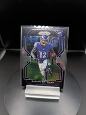 Rashod Bateman 2021 Panini Chronicles Prizm Football Black Rookie Card No. PB-12