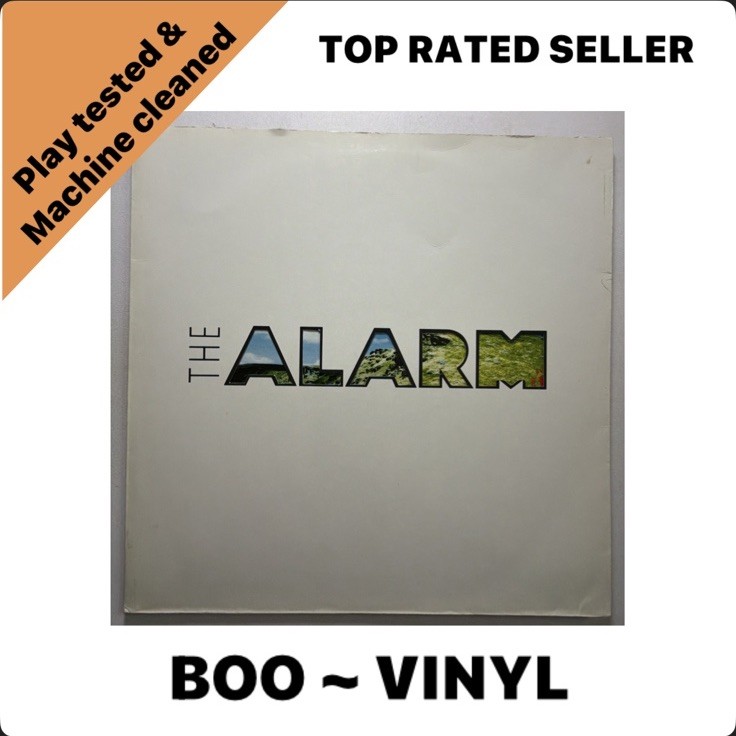 The Alarm Change  I.R.S. Records Vinyl LP Die Cut Sleeve VG+ / VG+