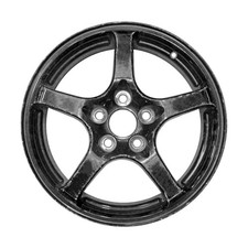 Refurbished Painted Black Aluminum Wheel 18 x 4