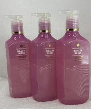 3 Beach Bliss Bath & Body Works Cleansing Gel Hand Soap 8 fl oz Ocean Breezes
