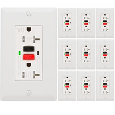 GFCI Outlet 20 Amp, UL Listed, Self-Test GFI ...