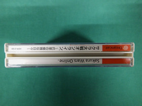 SEGA Dreamcast SAKURA WARS ONLINE PARIS - spine, postcard, etc. JAPAN. DC. 36045