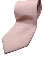 HI-TIE Handmade 100 Silk Tie Men's Pink Necktie NEW