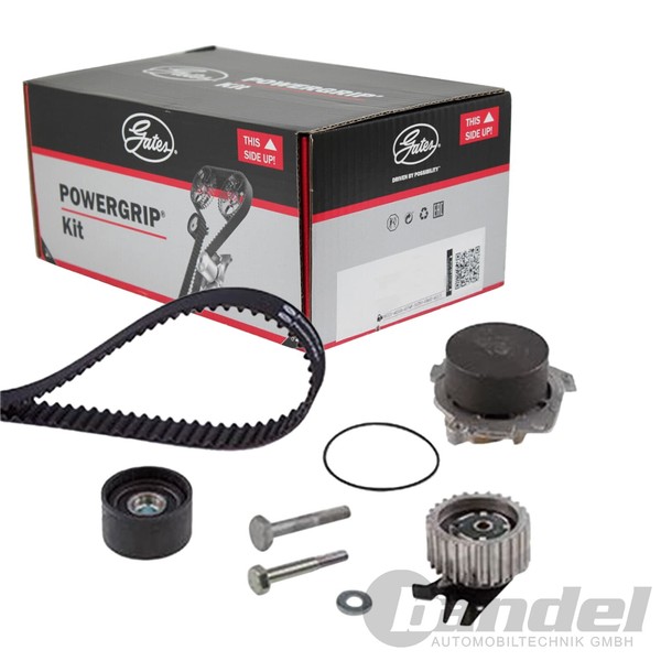 Gates Powergrip ZAHNRIEMEN-SATZ MIT Wasserpumpe Passend FüR Alfa Romeo 159 4C-image
