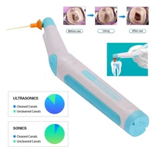 LED Endo Activator Dental Sonic Irrigator with 150 Files Clean For Root Canal