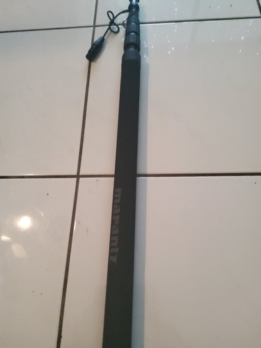 Marantz Profesional Cf11c Carbon Fiber Boom Pole Xlr Cable .used