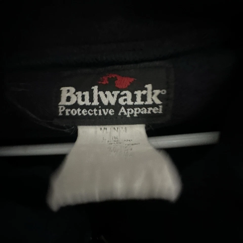 Bulwark Protective Apparel Heavy Insulated Fire Resistant Jacket Large Blue - Image 4 of 4