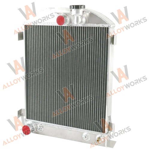 Fit 1928-1929 1930 1931 Ford Model A & Grill-Shells V8 3-Row Core ALLOY ...